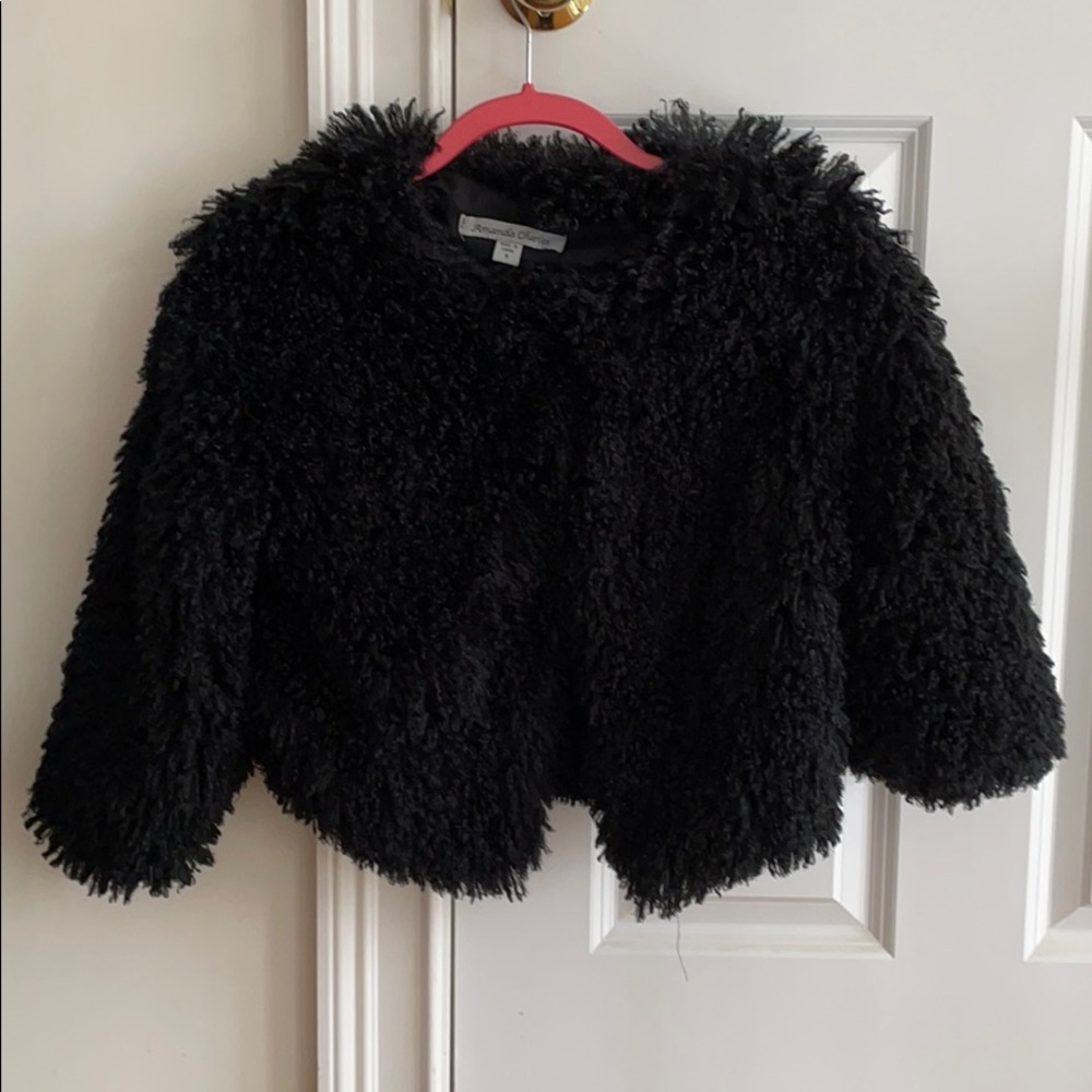 Cropped Teddy Jacket